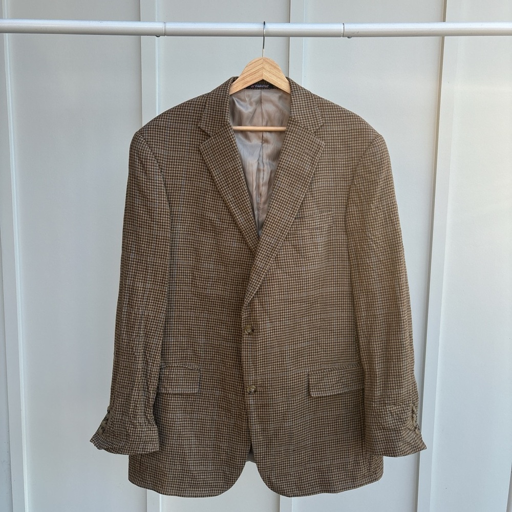 Hart Schaffer Marx - Plaid Oversized Blazer